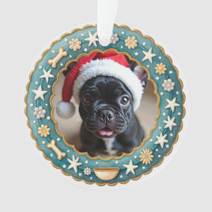 1. Weihnachten 2-Seiten Paw-liday Magic Ornament