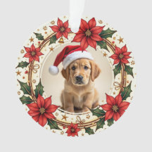 1. Weihnachten 2-seitiger Santa Paws Forever