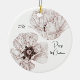 1. Weihnachten Keramik Ornament