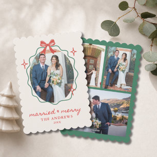 1. Weihnachten Verheiratet 4 Foto Hochzeit Roter B