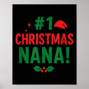 #1 Weihnachts-Oma Poster