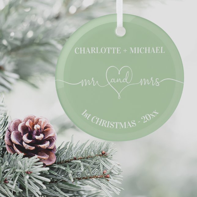 1. Weihnachtsfrisch ernennt Herzschlange Ornament Aus Glas (Von Creator hochgeladen)