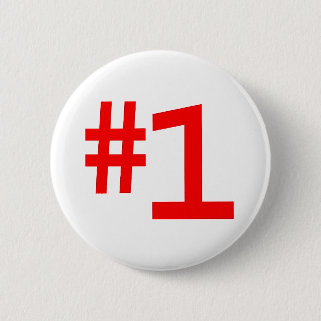 #1Design the MUSEUM Zazzle Geschenke Button (Vorderseite)