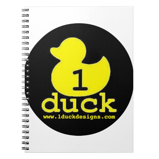 1Ducklogo Notizblock (Vorderseite)