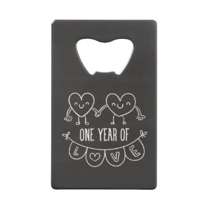 1er anniversaire cadeau pour son ouvre-bouteille d