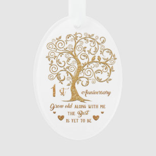 1er anniversaire Cadeaux ornemental   Cadeau uniqu