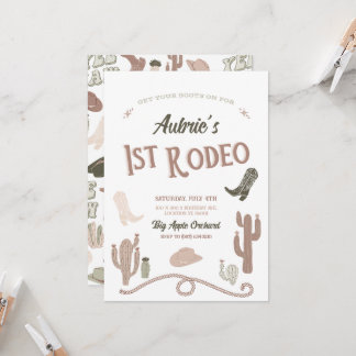 1er anniversaire Invitation