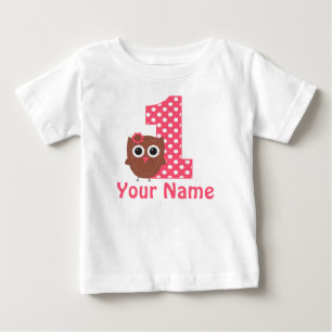 1er Anniversaire Petite Chouette T-shirt personnal