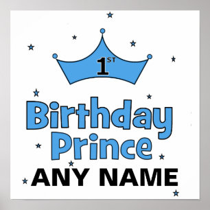 1er Anniversaire Poster Prince !
