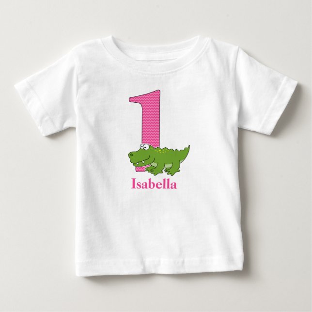 1er Anniversaire T-shirt Alligator (Devant)