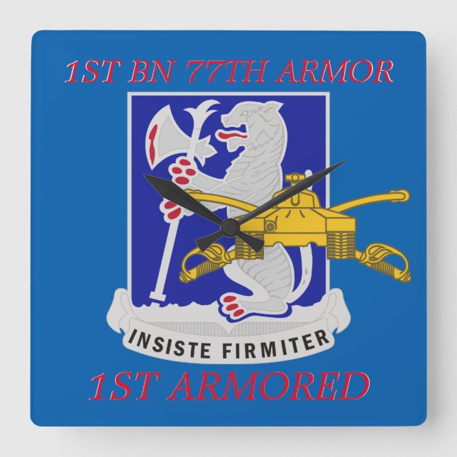 1ER BATAILLE 77E ARMÉE 1ÈRE HORLOGE ARMORÉ (Recto)