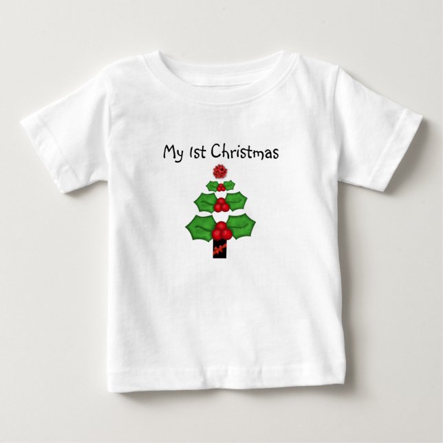 1er Noël Enfants T-shirt Noël (Devant)
