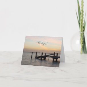 1er Sunset 2017 Cocoa Beach Carte de remerciements
