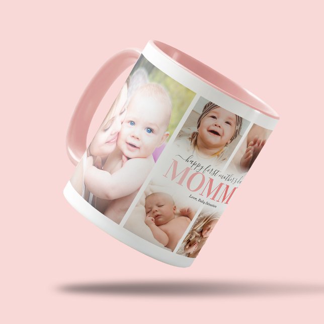 1ère Fête des Mères Photo Collage Mug (Créateur téléchargé)