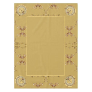1ère Mariage d'or en ocre nappe