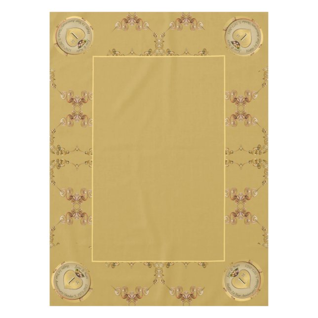 1ère Mariage d'or en ocre nappe (Devant)