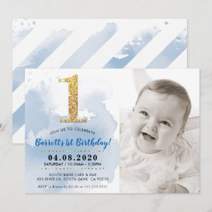 1ÈRE PHOTO ANNIVERSAIRE INVITATION parties scintil
