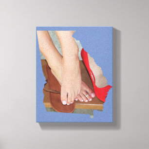 1fuge Staunen Feed GA Staat Kontur Canvas Print Leinwanddruck