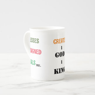 1God1King erstellt durch Collection Specialty Tass Prozellantasse