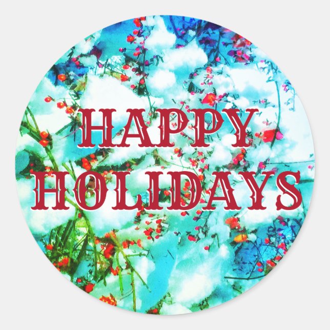 1HAPPY URLAYS BERRIES STICKER (Vorderseite)