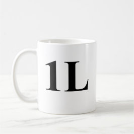 1L - Erster Studienjahres-Rechtsstudenten-Tasse Kaffeetasse