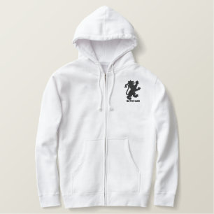 1N 7H3 M1X Weiß gestickter Hoodie Bestickter Hoodie