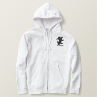 1N 7H3 M1X Weiß gestickter Hoodie Bestickter Hoodie