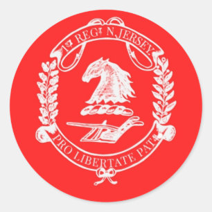 1NJ Logo Kleine Aufkleber