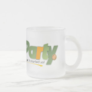 #1Party Frostglas-Tasse Mattglastasse