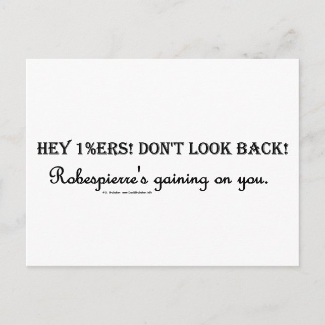 1PctRobespierre Postkarte (Vorderseite)