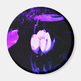 1PURPLE LOTUS MAGNET