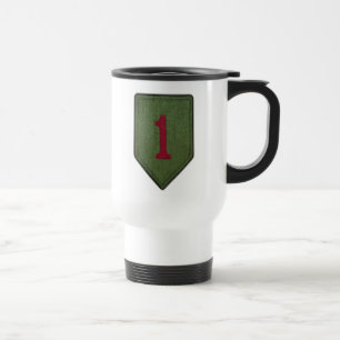 1re division d'infanterie Fort Riley Patch Mug