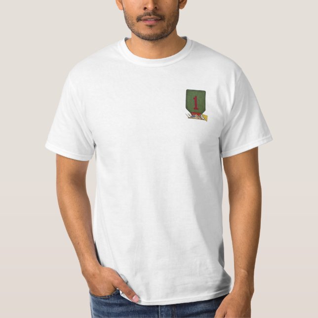 1re division d'infanterie nam vétérans t-shirt (Devant)