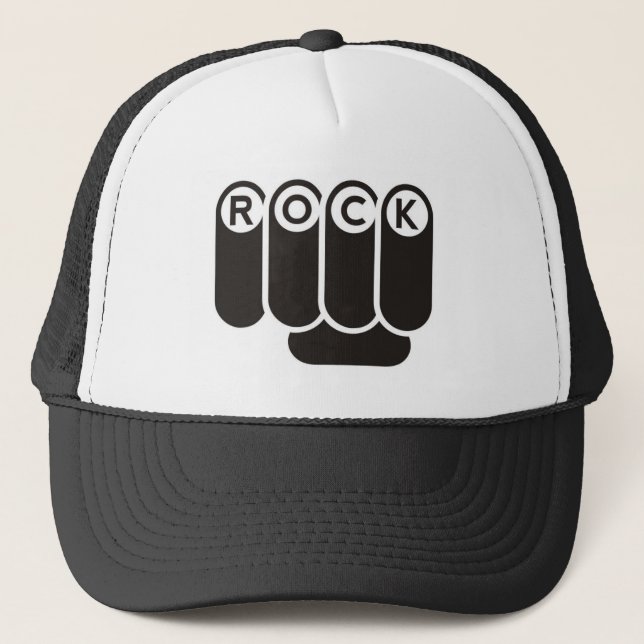 1ROCK TRUCKERKAPPE (Vorderseite)