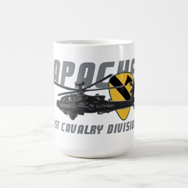 1st Cavalry Division | Attack Helicopter Kaffeetasse (Mittel)