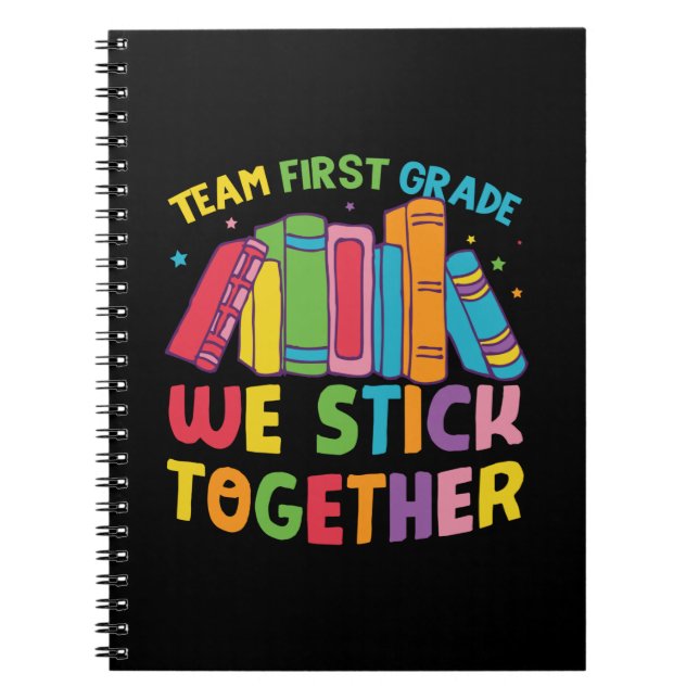 1st Grade Teacher Team First Grade Notizblock (Vorderseite)