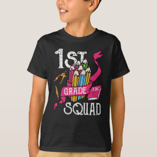 1st Klasse Squad Zurück zur Schule Geschenk für Ki T-Shirt
