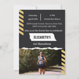 1st Marathon Runner First Running Sport 26 2 Einladung