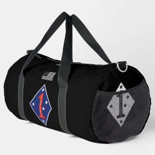 1st Marine Division Veteran Personalisiert Duffle Bag