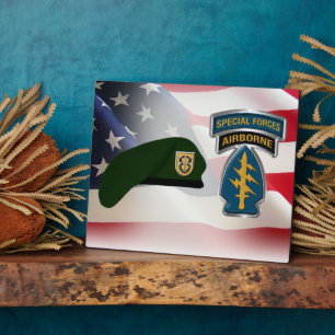 1st Special Forces Group (AIRBORNE)   Fotoplatte