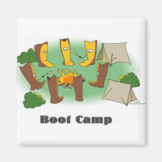 1TSHIRT_bootcamp1 Magnet (Vorne)
