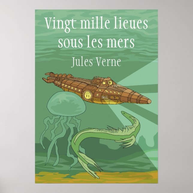 20000 lieues sous les mers - Jules Verne Poster (Vorne)