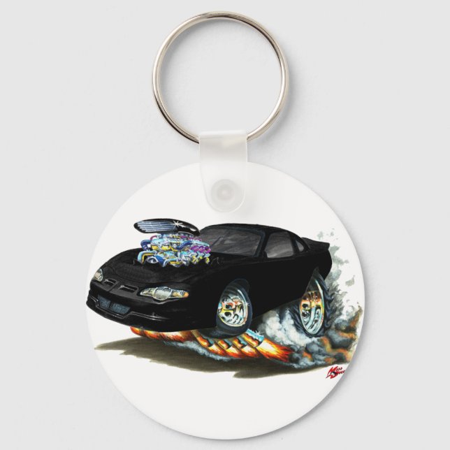 2000-05 Monte Carlo Black Car Schlüsselanhänger (Vorderseite)