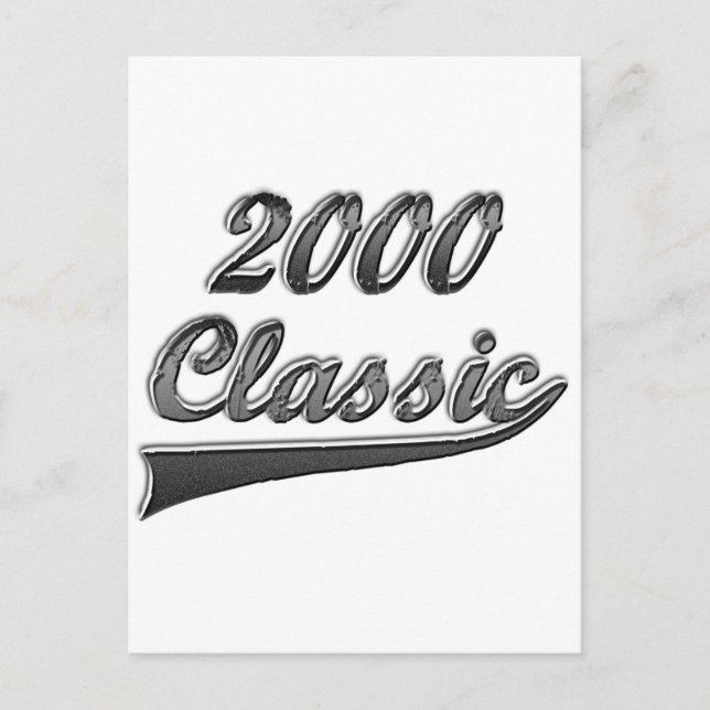 2000 Klassiker Postkarte (Vorderseite)