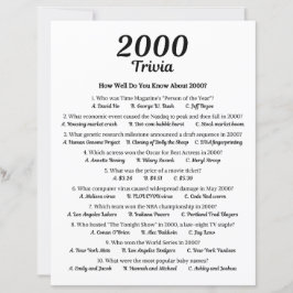 2000 Trivia-Spiel