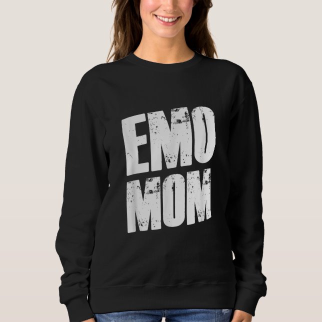 2000er 00er EMO Mutter   EMO Punk Sweatshirt (Vorderseite)