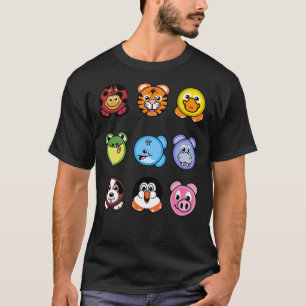 2000er Nostalgie ZooPals Tellers Klassischer T - S T-Shirt