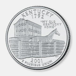 2001 Aimant du Kentucky State Quarter