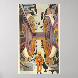 2001 Odyssee im Weltraum Poster