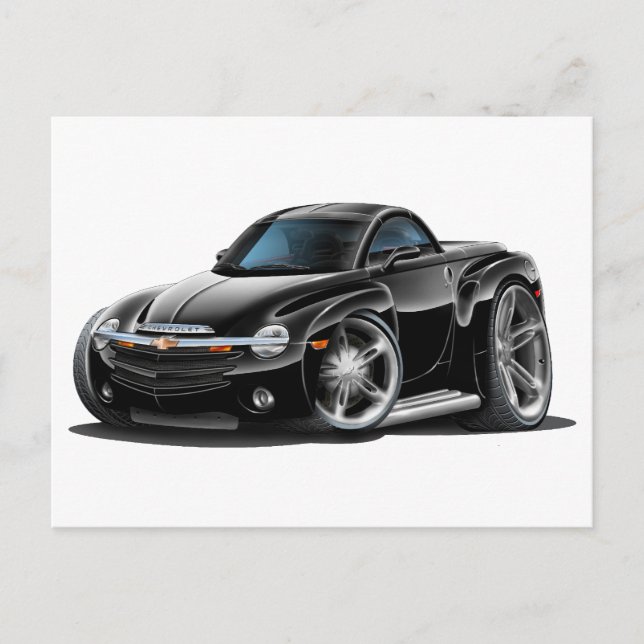 2003-06 SSR Black Truck Postkarte (Vorderseite)